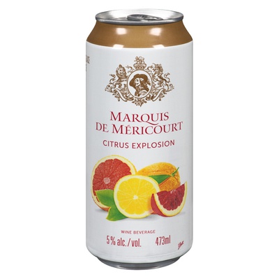 Marquis Mericourt Citrus Explosion Wine Bev Canada 473ml