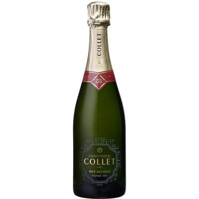 Champagne Collet Brut Art Deco Champagne 750ml