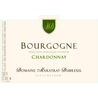 Domaine Maratray-Dubreuil Chardonnay Burgundy 750ml
