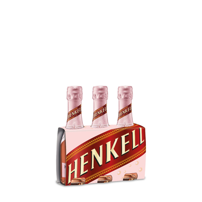 Henkell Trocken Sekt ROSE Piccolo 3x200ml