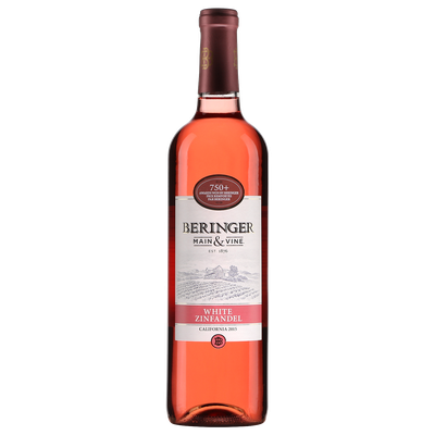 Beringer Main and Vine White Zinfandel California 750ml