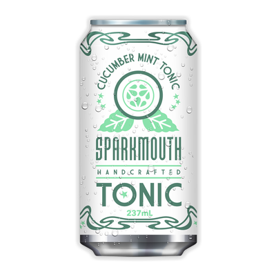 Sparkmouth Cucumber Mint Tonic Water 237ml