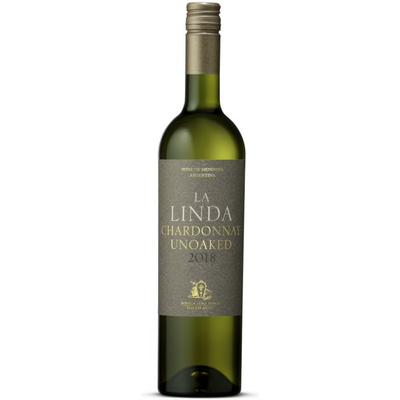 La Linda Unoaked Chardonnay Mendoza 750ml