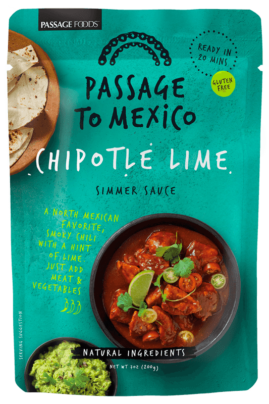 Passage to Mexico Chipotle Lime Simmer Sauce 198g