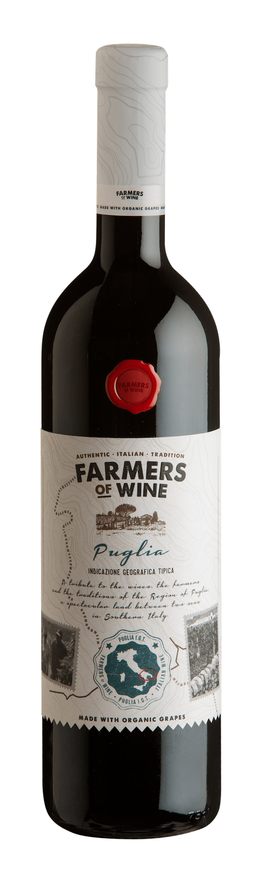 Farmers of Wine Red Puglia 750ml