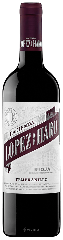 Lopez De Haro Tempranillo Rioja 750ml