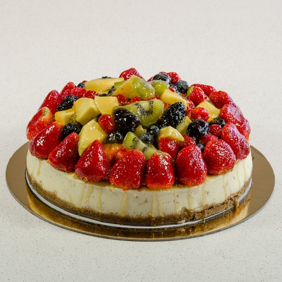 Mixed Fruit Cheesecake