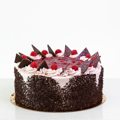 Raspberry Mousse Torte